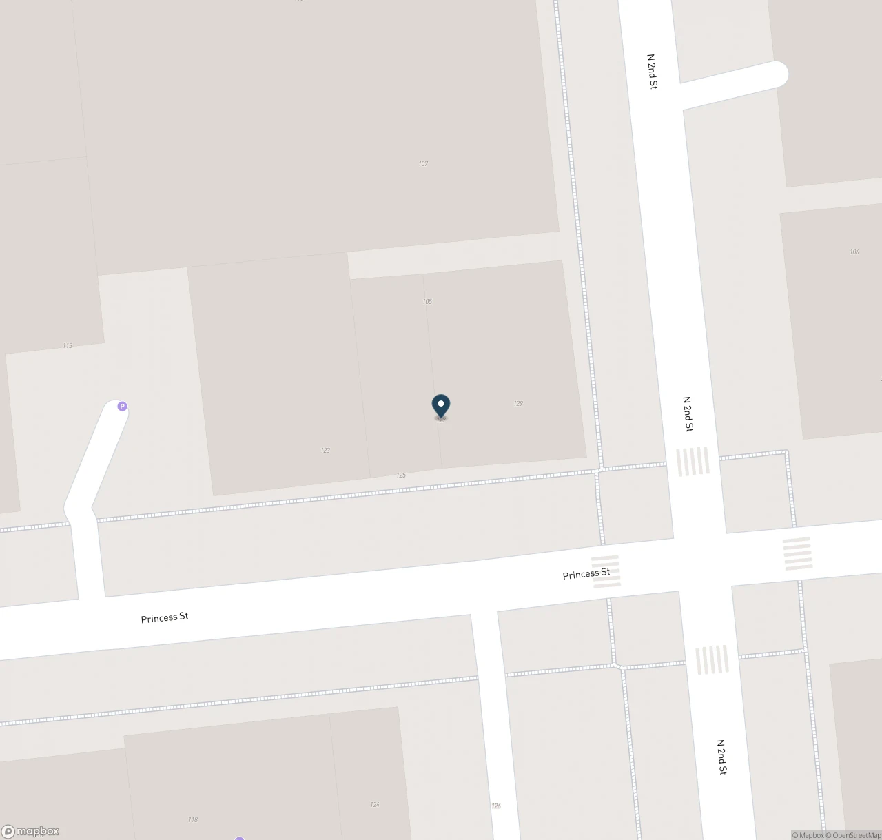 Map showing the location of Bourgie Nights